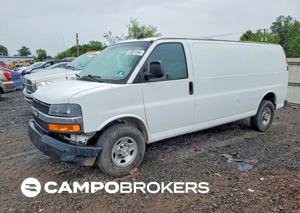 2021 Chevrolet Express G2500, uszkodzenie: Tył, Copart lot 53901596