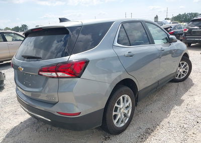 2023 Chevrolet Equinox Awd Lt, daño Frontal izquierdo, Iaai lote 45571119, foto 4 de 15