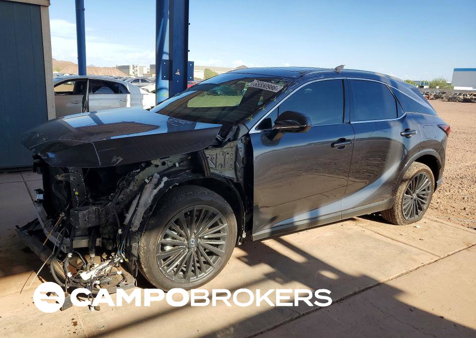 2024 Lexus Rx 350h Premium, Front End damage, Copart lot 65550986