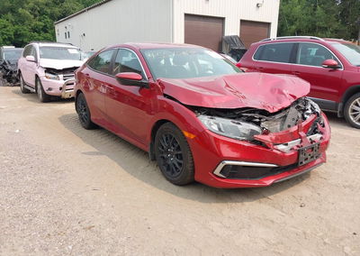 2020 Honda Civic Lx, daño Frontal, Iaai lote 45572098