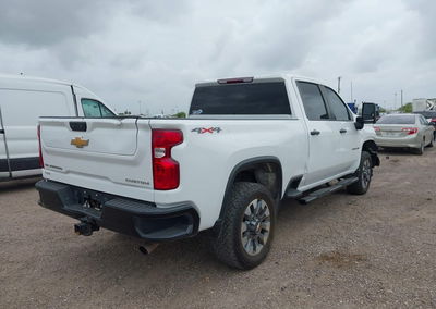 2023 Chevrolet Silverado 2500hd 4wd  Standard Bed Custom, uszkodzenie: Przód, Iaai lot 45598993, zdjęcie 4 z 6