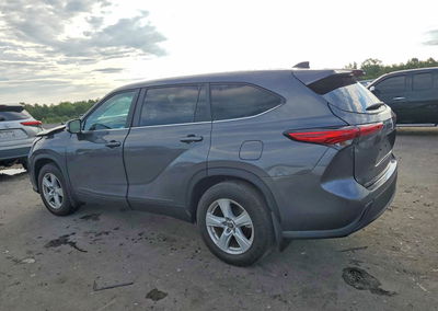2023 Toyota Highlander Le, пошкодження: Передня частина, Copart лот 65289296, фото 2 з 6