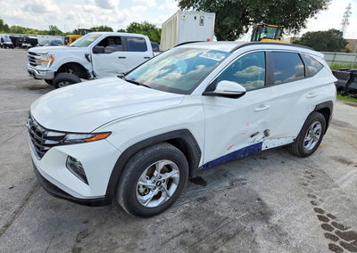 2022 Hyundai Tucson Sel, daño Bajos, Copart lote 65298796