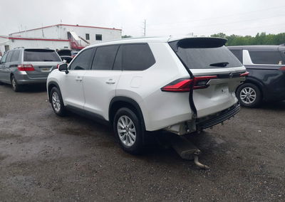 2024 Toyota Grand Highlander Xle, пошкодження: Задня частина, Iaai лот 45769116, фото 3 з 6