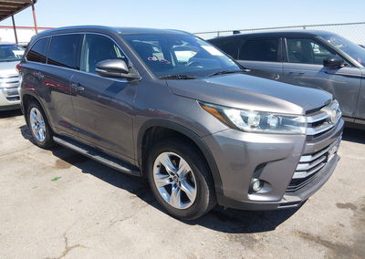 2019 Toyota Highlander Limited, uszkodzenie: Lewy bok, Iaai lot 45458316