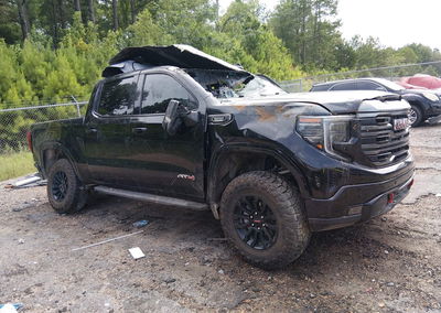 2024 Gmc Sierra 1500 4wd  Short Box At4, daño Lateral izquierdo, Iaai lote 45640353