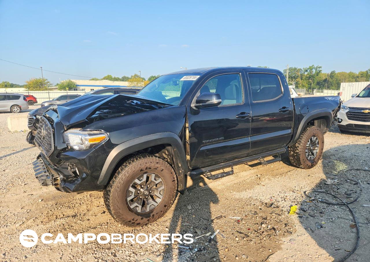 2020 Toyota Tacoma Trd Off-road, uszkodzenie: Przód, Copart lot 65839766