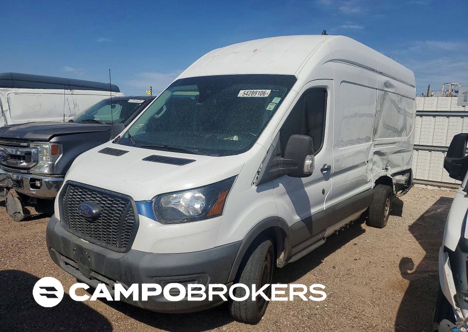 2021 Ford Transit T-250 Delivery Van, uszkodzenie: Bok, Copart lot 54289106