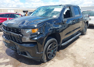 2021 Chevrolet Silverado 1500, daño Volcadura, Iaai lote 45235084, foto 2 de 6