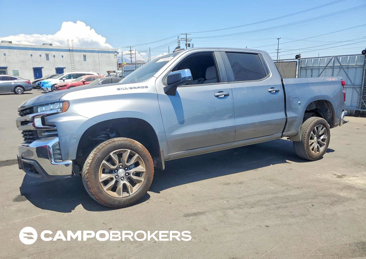 2021 Chevrolet Silverado K1500 Lt, uszkodzenie: Przód, Copart lot 61198656