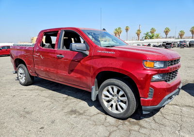 2021 Chevrolet Silverado C1500 Custom, daño Trasero, Copart lote 62822656, foto 4 de 6