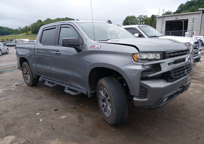 2020 Chevrolet Silverado 1500 4wd  Short Bed Rst, Front End damage, Iaai lot 45601787