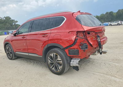 2019 Hyundai Santa Fe Limited 2.0t, пошкодження: Задня частина, Copart лот 62782846, фото 2 з 14