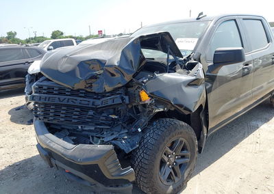 2021 Chevrolet Silverado 1500 2wd  Short Bed Custom, uszkodzenie: Przód, Iaai lot 45671652, zdjęcie 6 z 6