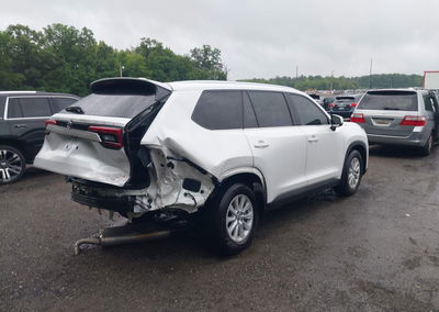 2024 Toyota Grand Highlander Xle, пошкодження: Задня частина, Iaai лот 45769116, фото 4 з 6