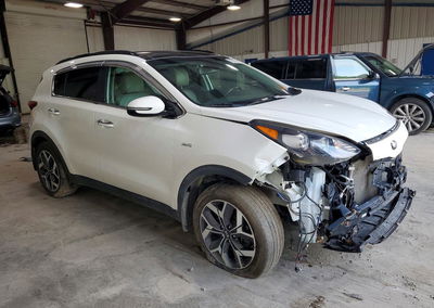 2021 Kia Sportage Ex, daño Frontal, Copart lote 59816656, foto 4 de 15