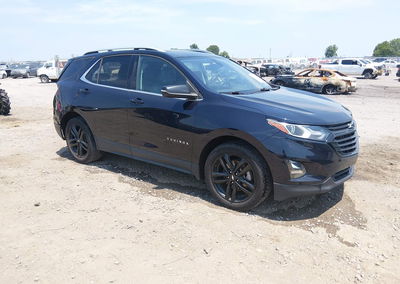 2020 Chevrolet Equinox Fwd Lt 2.0l Turbo, Rear damage, Iaai lot 45708486