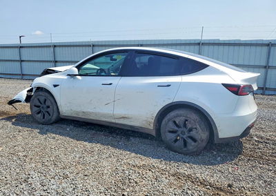 2025 Tesla Model Y, Front End damage, Copart lot 59261816, photo 2 of 14