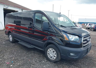 2020 Ford Transit-350 Passenger Van Xl, Rear damage, Iaai lot 45733256