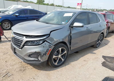 2023 Chevrolet Equinox Fwd Lt, daño Frontal, Iaai lote 45461366, foto 2 de 6