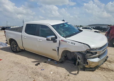 2019 Chevrolet Silverado K1500 Lt, daño Lateral, Copart lote 60795146, foto 4 de 12