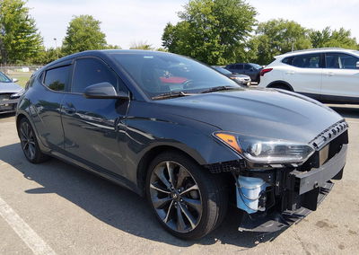 2019 Hyundai Veloster 2.0 Premium, daño Frontal, Iaai lote 45557018