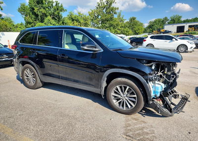 2019 Toyota Highlander Xle, пошкодження: Передня частина, Copart лот 63511476, фото 4 з 6