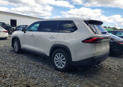 2024 Toyota Grand Highlander Xle, daño Vandalismo, Copart lote 63303356, foto 2 de 6