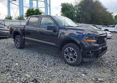 2025 Ford F150 Stx, uszkodzenie: Przód, Copart lot 56297536, zdjęcie 4 z 6