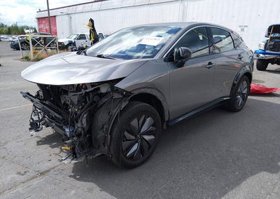 2023 Nissan Ariya Engage, Front End damage, Iaai lot 45317823, photo 2 of 6