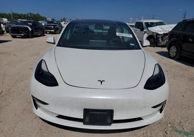 2022 Tesla Model 3, Side damage, Copart lot 62012376, photo 5 of 6