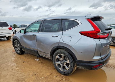 2019 Honda Cr-v Exl, Side damage, Copart lot 51540126, photo 2 of 13