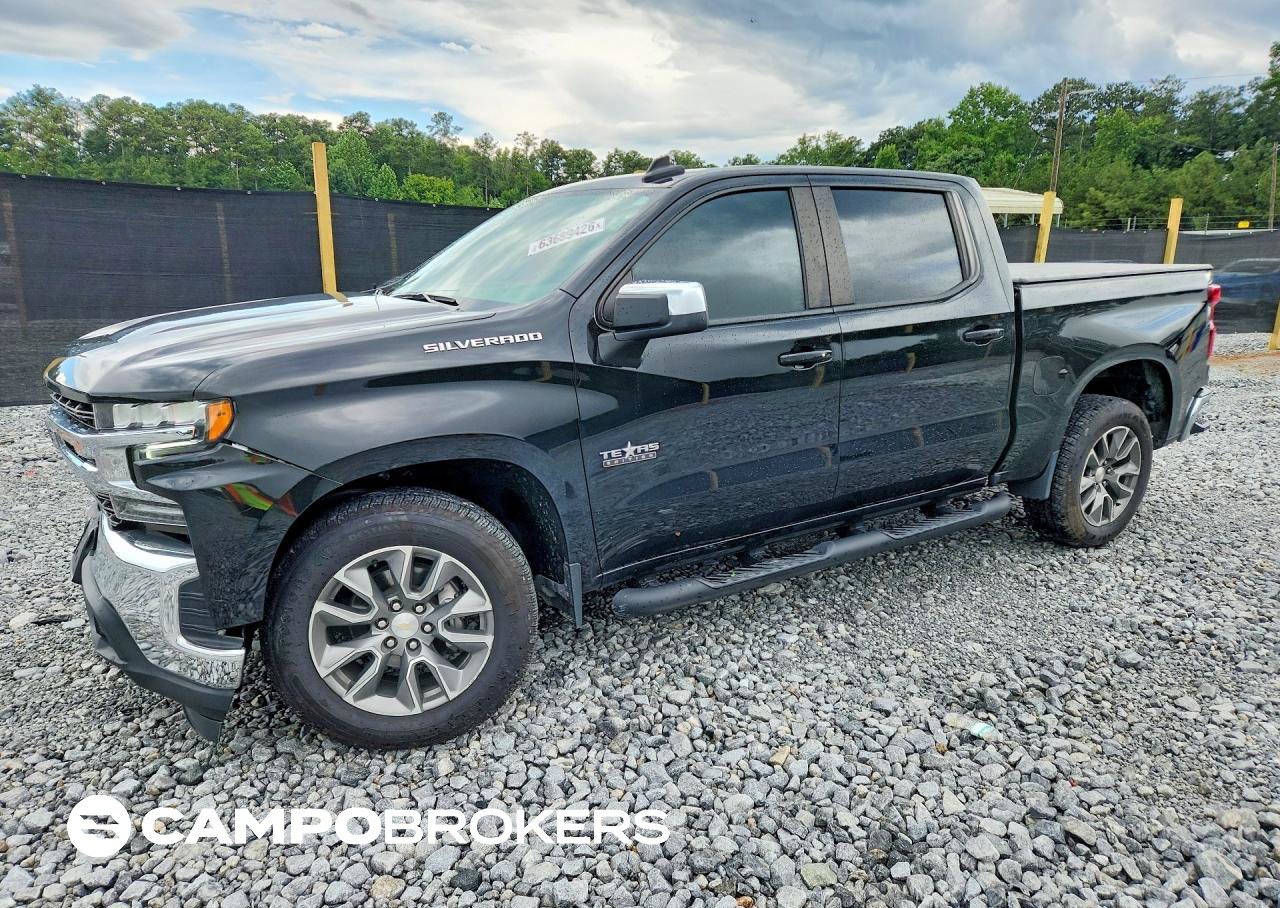 2022 Chevrolet Silverado Ltd C1500 Lt, daño Frontal, Copart lote 63689426