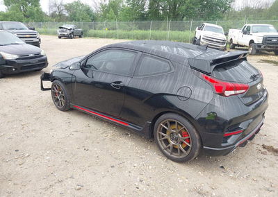 2020 Hyundai Veloster N, daño Frontal, Iaai lote 45585113, foto 3 de 6