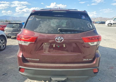 2019 Toyota Highlander Xle, пошкодження: Передня частина, Copart лот 66466476, фото 6 з 6