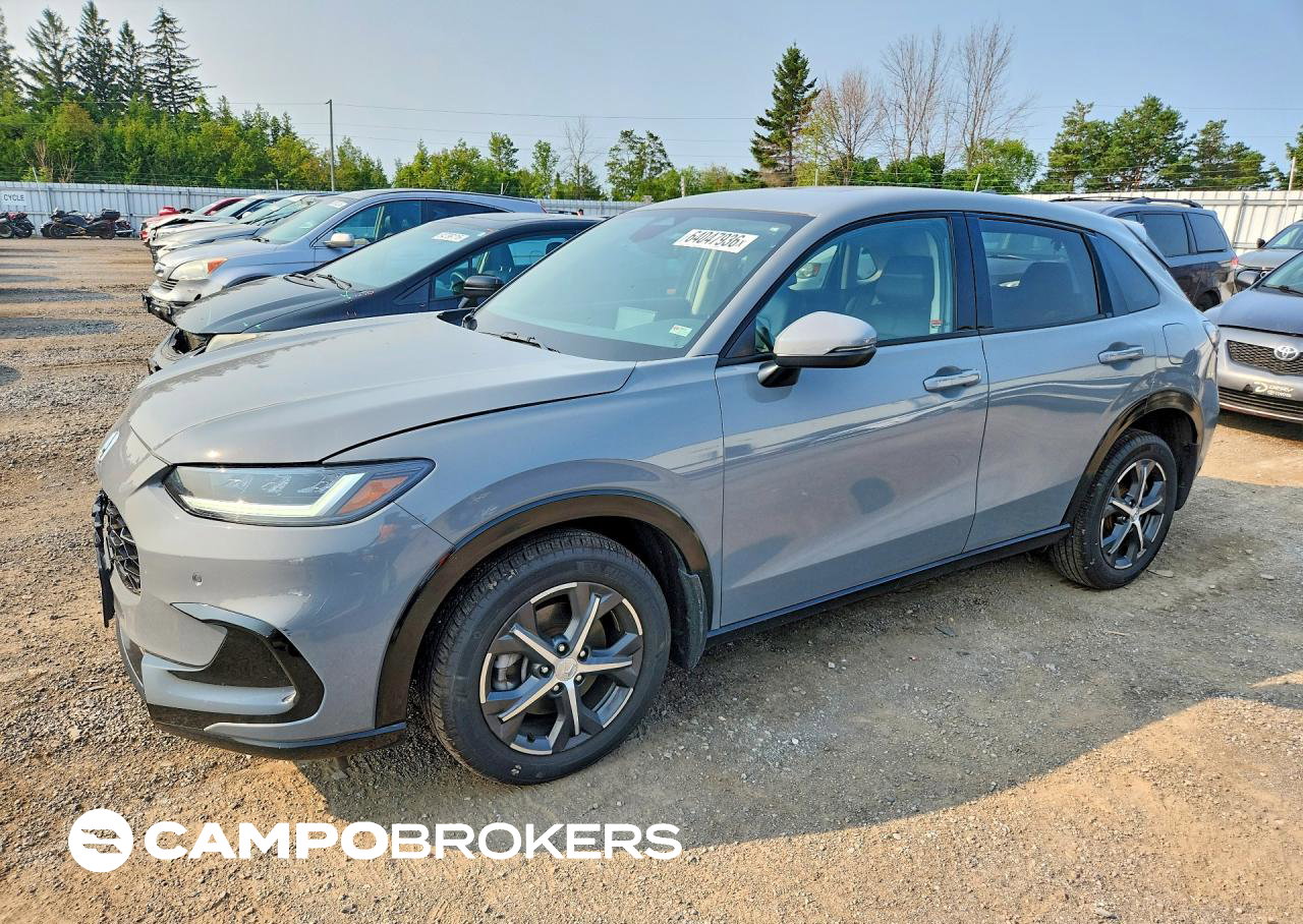 2025 Honda Hr-v Exl, daño Trasero, Copart lote 64047936
