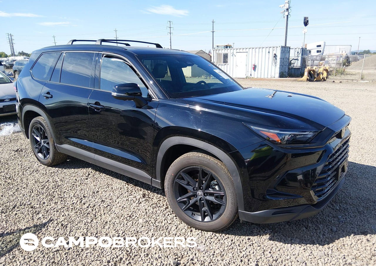 2026 Toyota Grand Highlander Hybrid Nightshade Edition, uszkodzenie: Lewy przód, Iaai lot 45457150