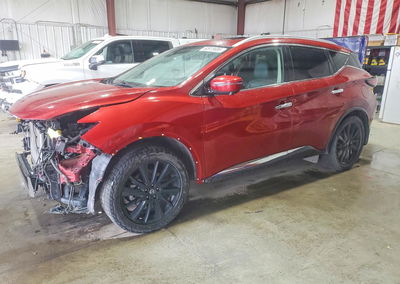 2020 Nissan Murano Sl, daño Frontal, Copart lote 60915686