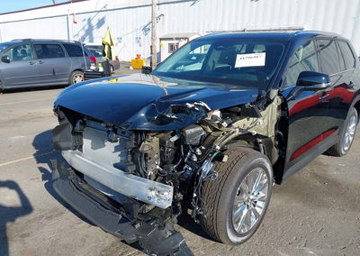 2026 Toyota Grand Highlander Platinum, Left Front damage, Iaai lot 44796987, photo 6 of 6