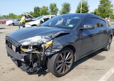 2019 Hyundai Veloster 2.0 Premium, daño Frontal, Iaai lote 45557018, foto 2 de 6