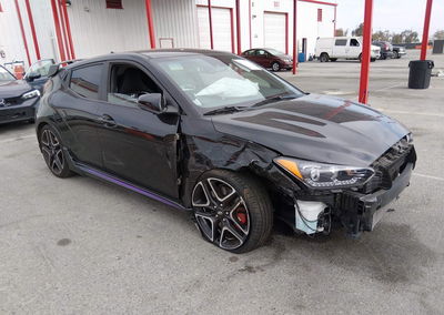 2022 Hyundai Veloster N, daño Frontal, Iaai lote 45621070