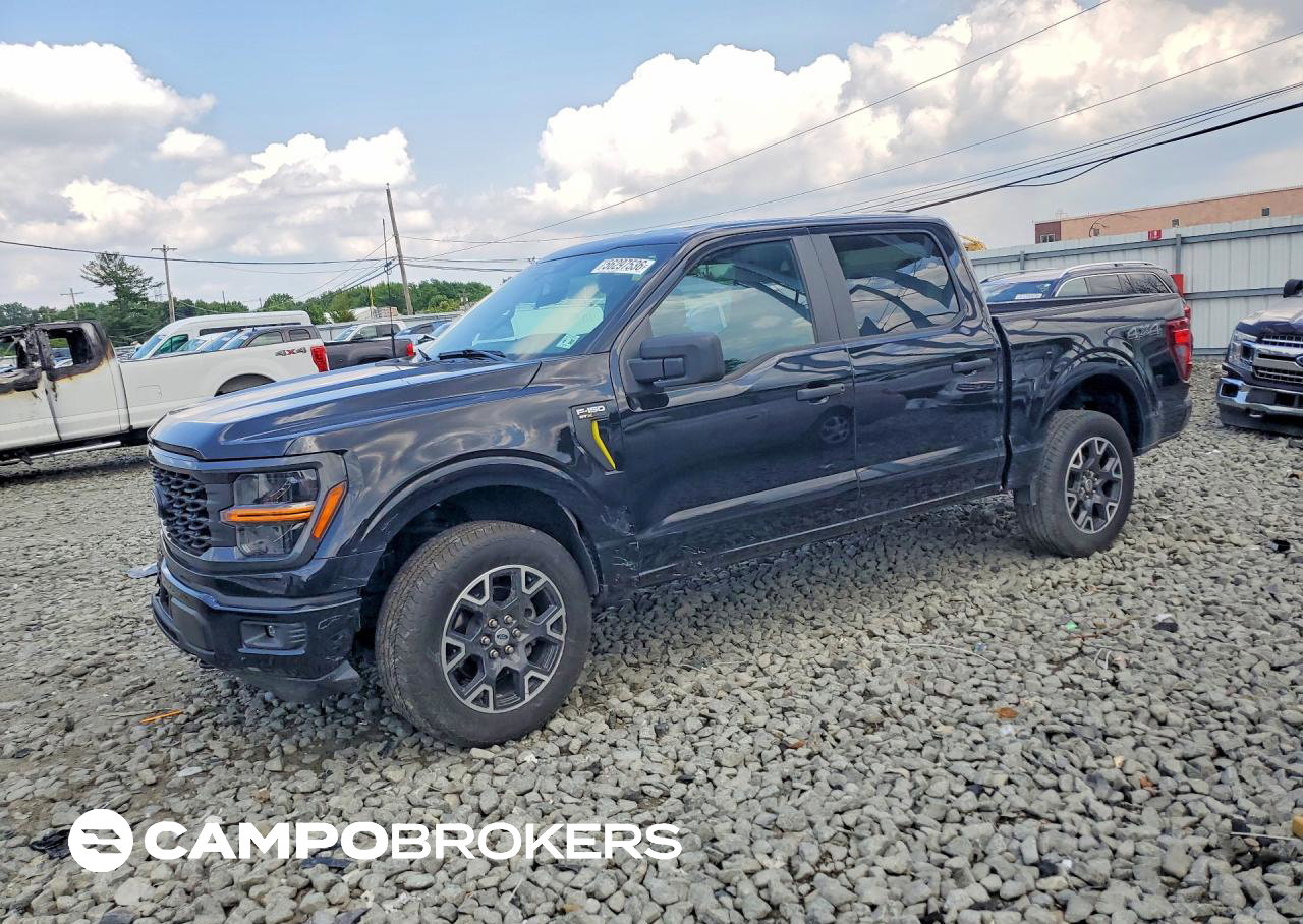 2025 Ford F150 Stx, uszkodzenie: Przód, Copart lot 56297536