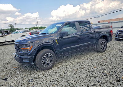 2025 Ford F150 Stx, Front End damage, Copart lot 56297536