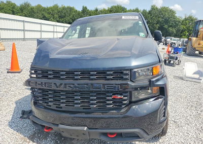 2020 Chevrolet Silverado K1500 Trail Boss Custom, Side damage, Copart lot 62657696, photo 5 of 12