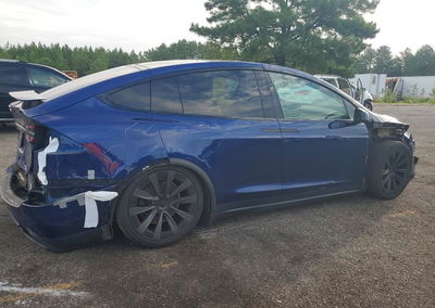 2023 Tesla Model X, uszkodzenie: Przód, Copart lot 62081476, zdjęcie 3 z 12