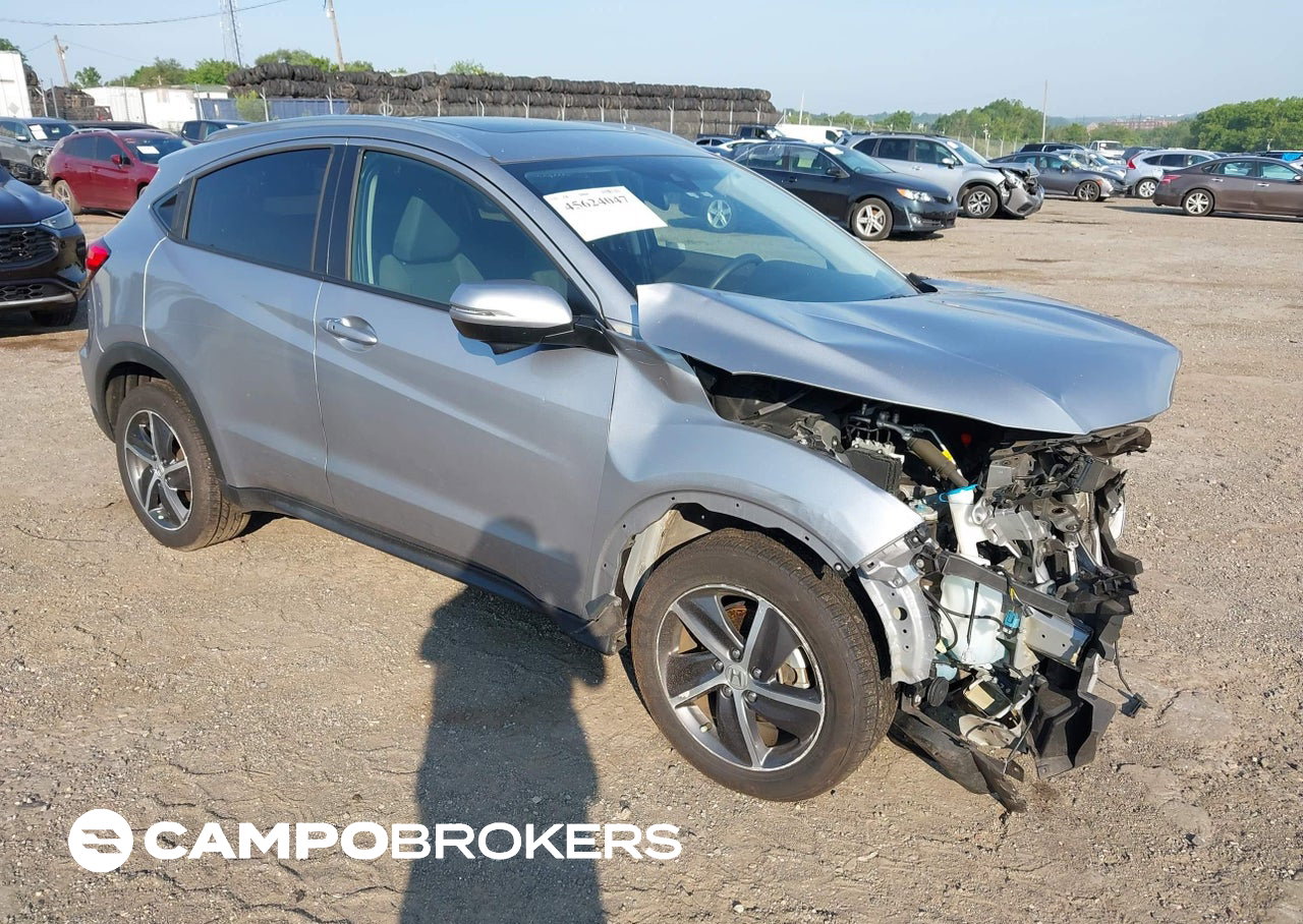 2022 Honda Hr-v Awd Ex, daño Frontal, Iaai lote 45624047