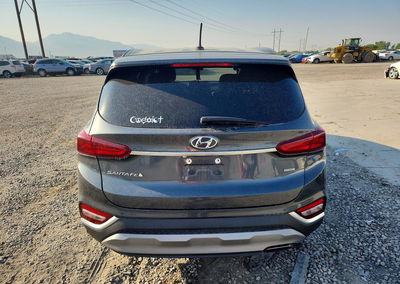 2020 Hyundai Santa Fe Se, Rear End damage, Copart lot 64036686, photo 6 of 14