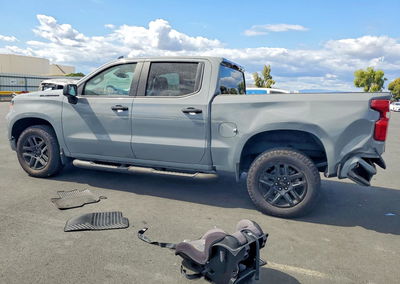 2024 Chevrolet Silverado C1500 Custom, daño Trasero, Copart lote 55453796, foto 2 de 6