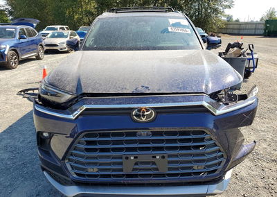 2025 Toyota Grand Highlander Hybrid Max Limited, пошкодження: Передня частина, Copart лот 63591866, фото 5 з 6