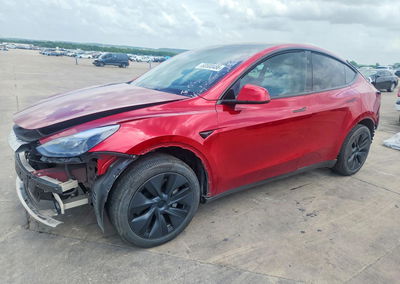 2025 Tesla Model Y, daño Frontal, Copart lote 60500486